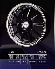 Aluminum alloy wheels