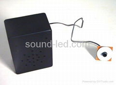 Motion sensing sound modules for P.O.P display