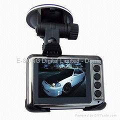 Real HD 720P Car DVR with Wide Angle Lens