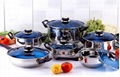 12pcs stainless steel cookware set 3