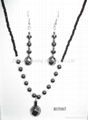 Black Bilestone Necklace 1