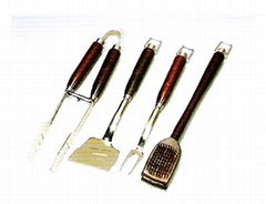 4 Pcs BBQ Tool Set