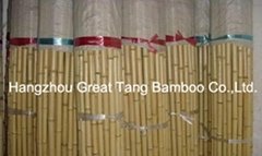 Bamboo natural poles