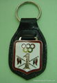 leather key ring, key holder 1