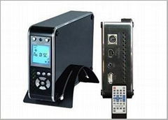 3.5" HDD Media Player with LCD Screen 