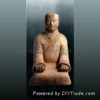 Folk artwork of Emperor Qin of Ancient China - Pottery Wariiors 2