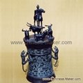 Chinese Ancient Bronze Ware/Vessel/Flask/Plate for Decoration/Gifts/Collection 2