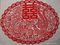 Ancient hand crafts for decoration - Paper cutting for marriage staff 3