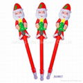 Handicrafted Christmas Gift Santa Claus Ball point Pen Polymer Clay Ballpen 5