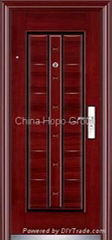 Steel Security Door, Entrance Door, Exterior Door, Metal Door