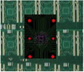 gold finger PCB with 32 BGAs