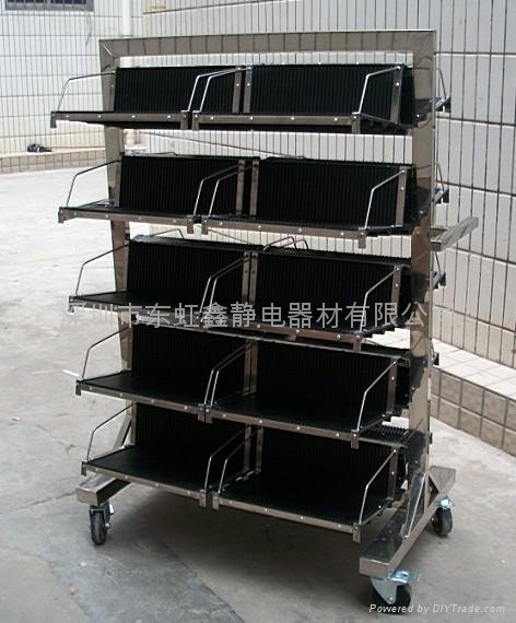 Anti-static PCBP plates hangin cart