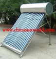 Evacuated Tube Solar Water Heater System 1