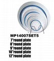 melamine dinner plate