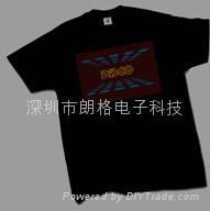 Sound Activated Flashing T Shirt 3