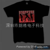 Sound Activated Flashing T Shirt 5