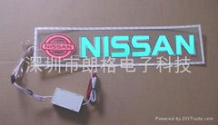  flashing car stickers,EL Light,Elctroluminescent