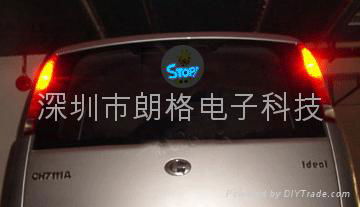 flashing car stickers (TS) 4