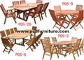 outdoor furniture garden tabel wooden