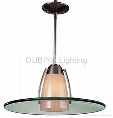 glass pendant light