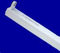 T8 1*36W Flat Fluorescent Light Fixture