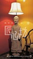 interior decoration furnish religious sculpture floor lamp table lighting 4