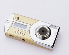 Digital Camera with built-in mp3 player