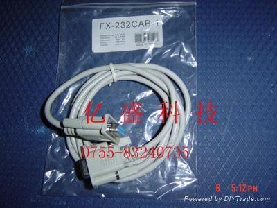 三菱触摸屏各种电缆线FX-232CAB-1,QC12B,GT 3