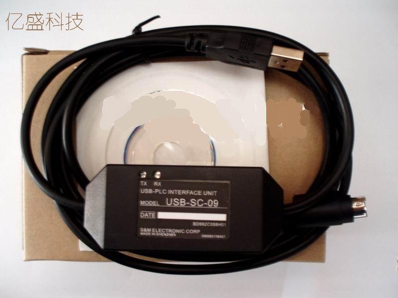 三菱PLC编程电缆及电池FX2N-485-BD,CC-LIN 3