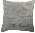 Linen/cotton blended cushion cover