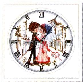 cross stitch-clock 3