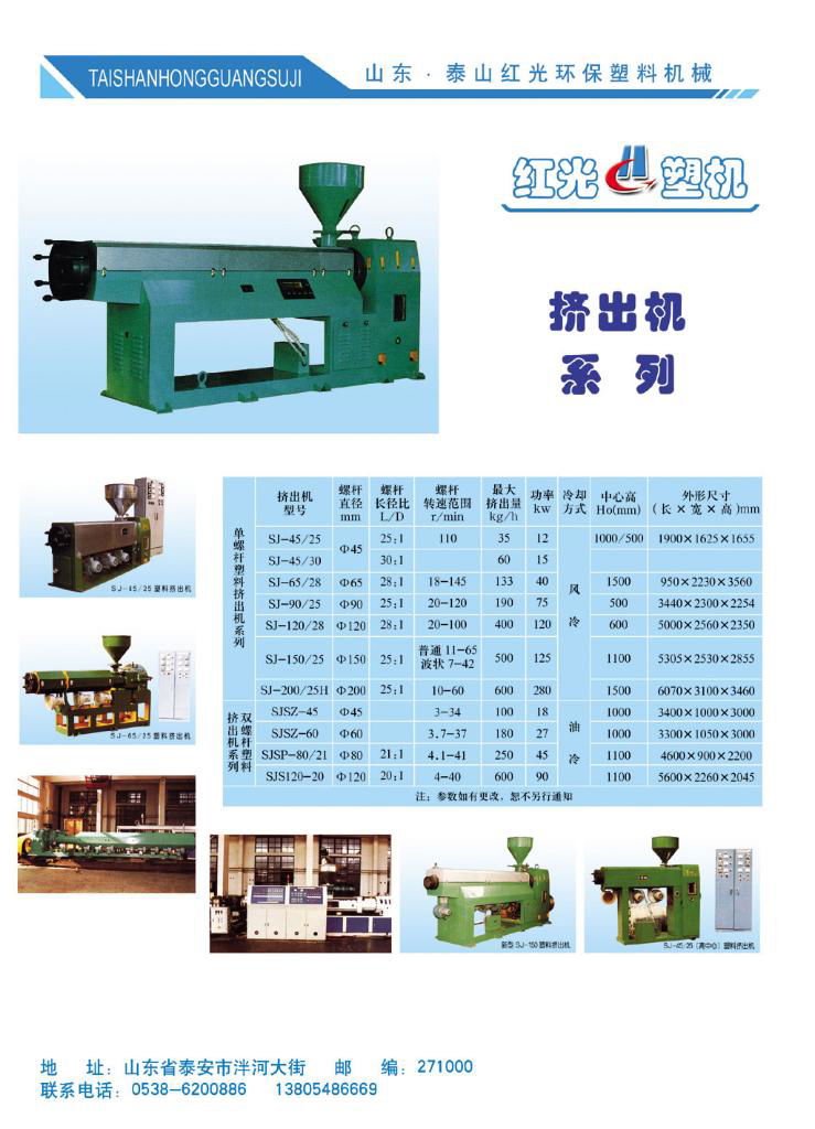 挤出机系列