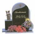 Granite tombstone & memorial