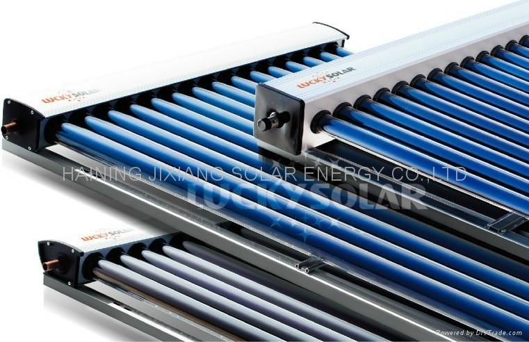 separated pressurized solar collector 2