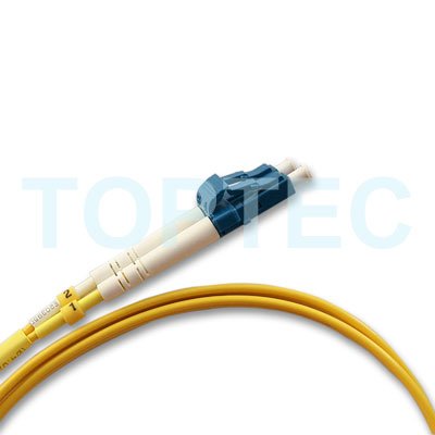 LC/UPC Fiber Optic Singlemode Duplex Patch Cord (Jumper)