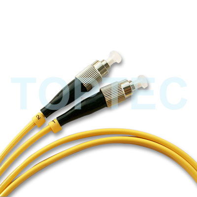 FC singlemode duplex fiber optic patch cord 