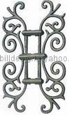 ornamentals iron Panel