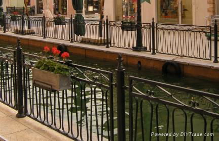 wrought iron fences