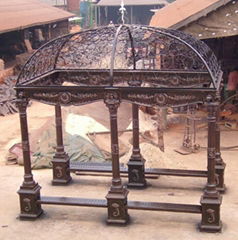 cast iron gazebo