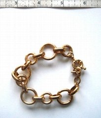 Gold Big Chain Bracelet