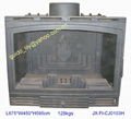 cast iron fireplace insert 2