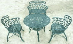 cast iron outdoor furniture