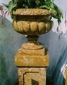 stone flowerpot, vase, planter 2