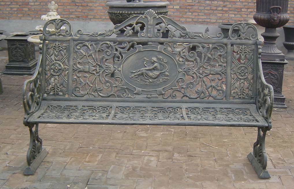 cast iron bench 2