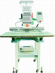 single head embroidery machine with cording, automatically operated machine