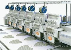 easy cording embroidery machine, multi-heads embroidery machine(906)