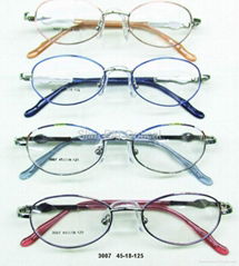 promotion kid stainless steel optical frames 3007