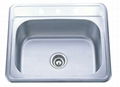 stainless steel sink