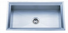 stainless steel sink