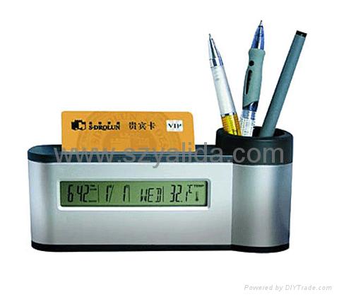 Clock Pen Holders